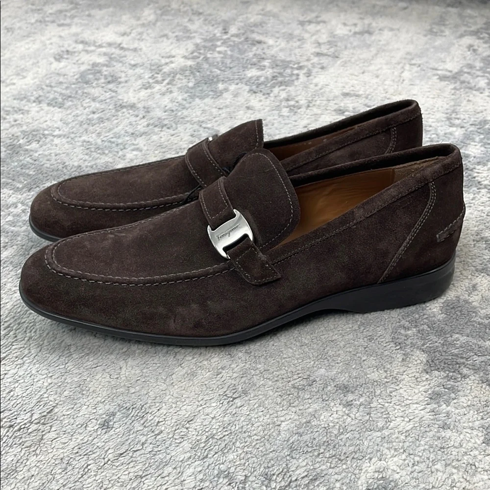 Salvatore Ferragamo buttery suede